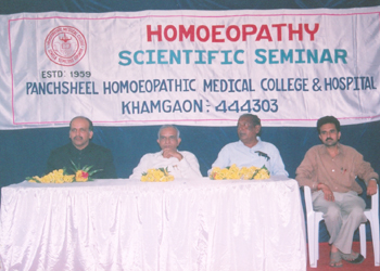 Panchsheel Homoeopathic Medical College & Hospital Khamgaon,  Buldhana.